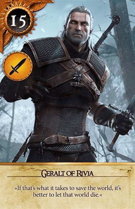 witcher 3 gwent cards